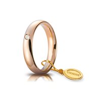 Anello Unoaerre COMODA in Oro rosa Diamante 0.03 Ct 040AFC0010015 - 040AFC0010015